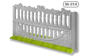 Бетонное ограждение № 01А