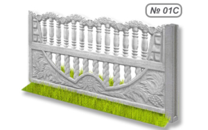 Бетонное ограждение № 01С