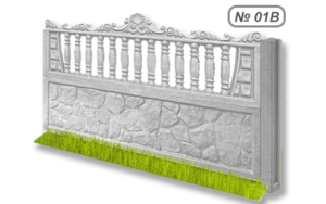 Бетонное ограждение № 01В