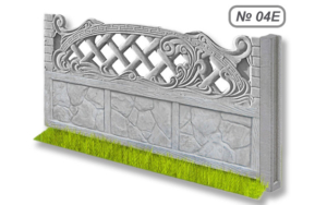Бетонное ограждение № 04Е
