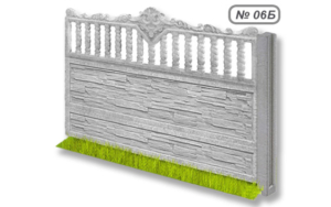 Бетонна огорожа № 06Б