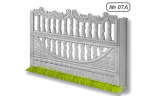 Бетонна огорожа № 07А