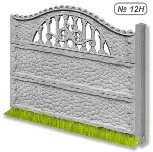Бетонна огорожа № 12Н