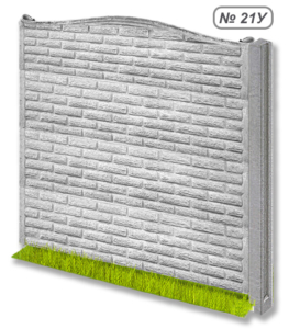 Бетонное ограждение № 21У