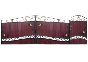 Ворота металлические № 3.14