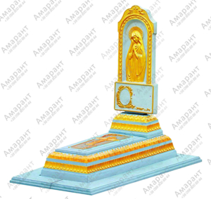 Памятник бетонный «Лавр Матери Божьей Позолоты» – надгробный памятник высокого качества.