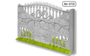 Бетонна огорожа № 07Б