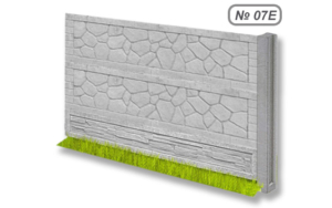 Бетонна огорожа № 07Е