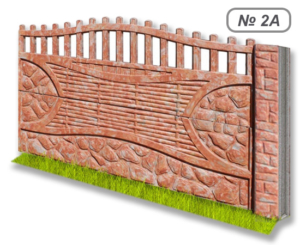 Бетонное ограждение № 2А