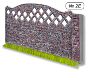 Бетонное ограждение № 2Е
