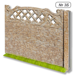 Бетонное ограждение № 3Б