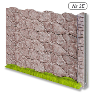 Бетонное ограждение № 3Е