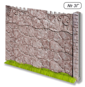 Бетонное ограждение № 3Г