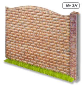 Бетонное ограждение № 3Н