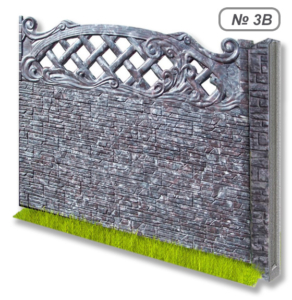 Бетонное ограждение № 3В