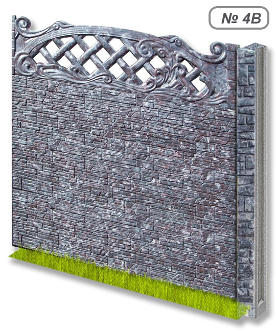 Бетонна огорожа № 4В