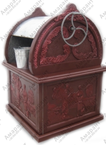 декоративный колодец "Живая Вода" вишнёвый фото