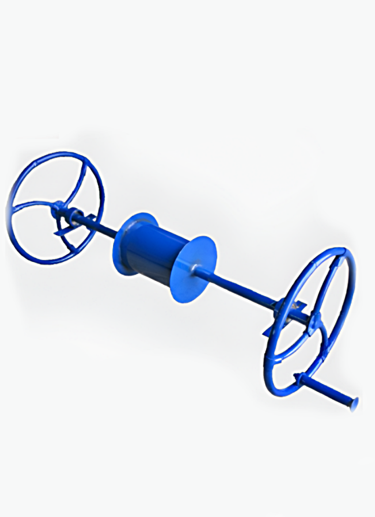 Металлическая корба для колодца (ворот) — механизм подъема воды, ручной барабан