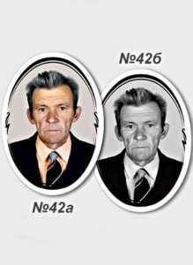 Емальована фототабличка на могилу овальна з портретом