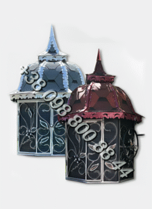 Верх декоративного колодца "Антрацит" фото