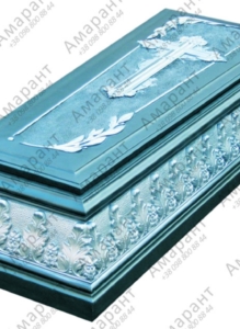 Надгробок Арма Графит деталь резного орнамента бетон