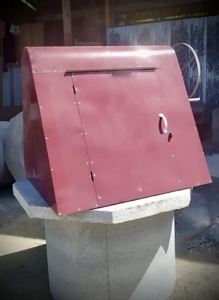 Компактная крыша "АкваДах" красная фото