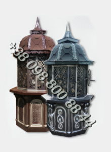 Криниця садова декоративна «Шунгіт» фото