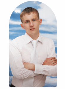 Портрет на пам’ятник з керамограніту овальна форма фотокераміка