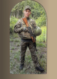 Табличка на пам'ятник з фото на склі, фотоскло аркова форма