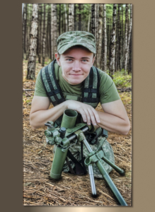 Меморіальне фотоскло на пам’ятник, портрет військового на склі