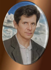 Фотоскло овальної форми для пам’ятника